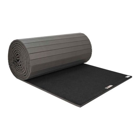 Ez Flex Sport Mats EZ Flex Sport Mat Cheerleading Mat 1-3/8" Thick 6' x 42' Roll Black 201R-BK